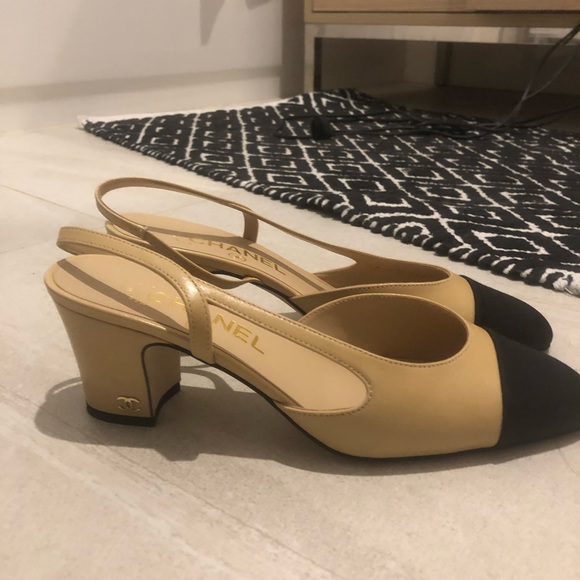 chanel slingback 37